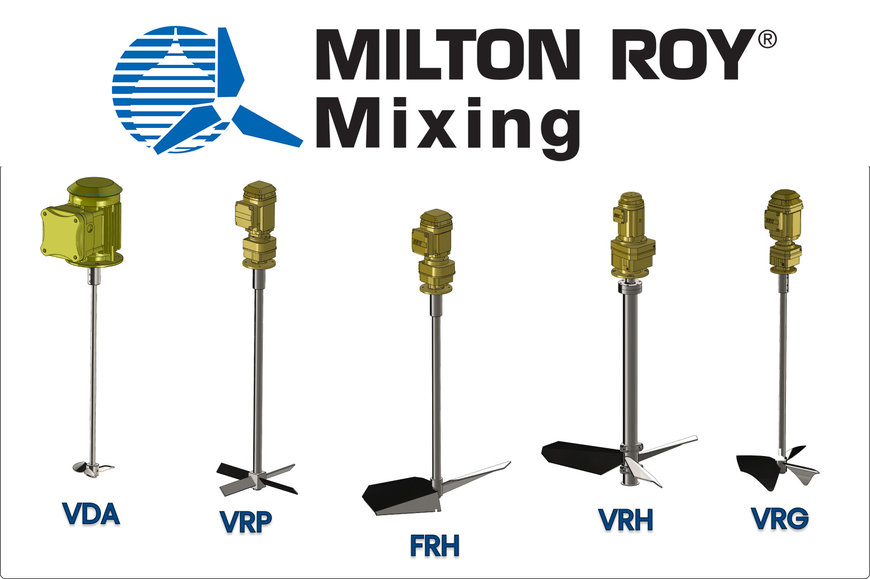 Milton Roy Expands HELISEM® Mixer Line for Increased Application Coverage